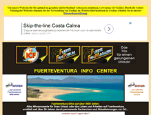 Tablet Screenshot of fuerteventura-forum.de